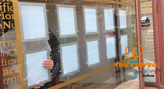 instalación de iluminación led escaparate