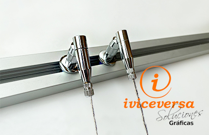 Tensor para portacarteles led